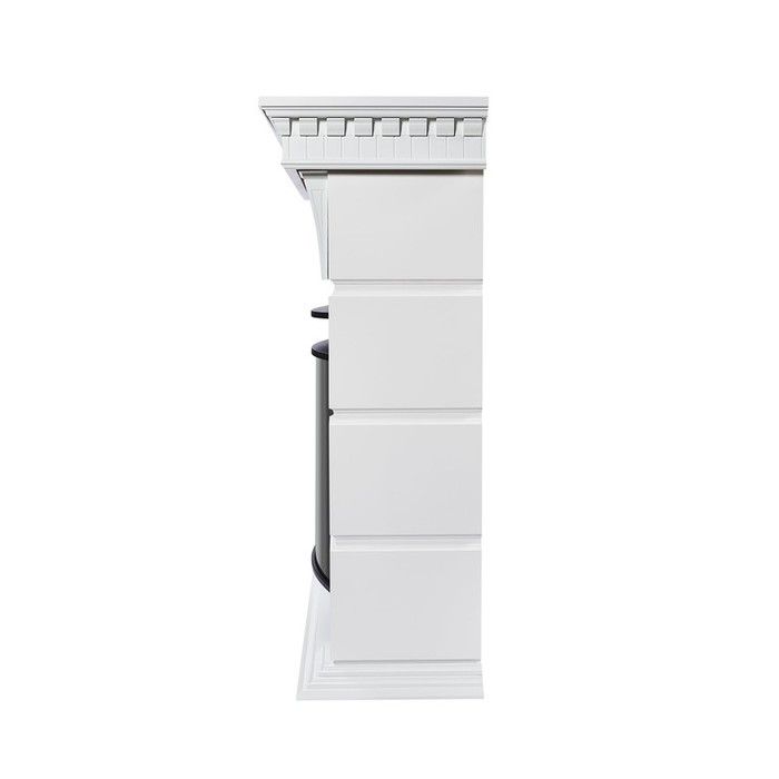 Электрокамин Electrolux EFP/P-3320RLS с порталом Firelight Elegante 30 белый фото#4