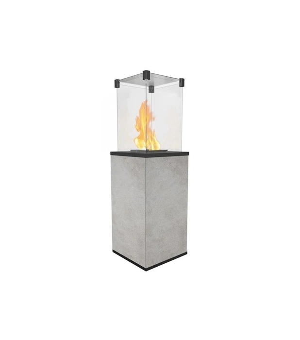 Газовый уличный обогреватель Kratki PATIO/M/G31/37MBAR/Q/N/P/G - NATURALI PIETRA GREY с ручным управлением фото#5