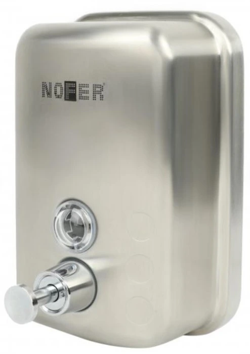 Для мыла Nofer INOX глянцевый 600 мл (03001.06.В)
