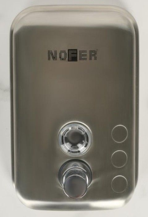 Для мыла Nofer INOX глянцевый 600 мл (03001.06.В) фото#2