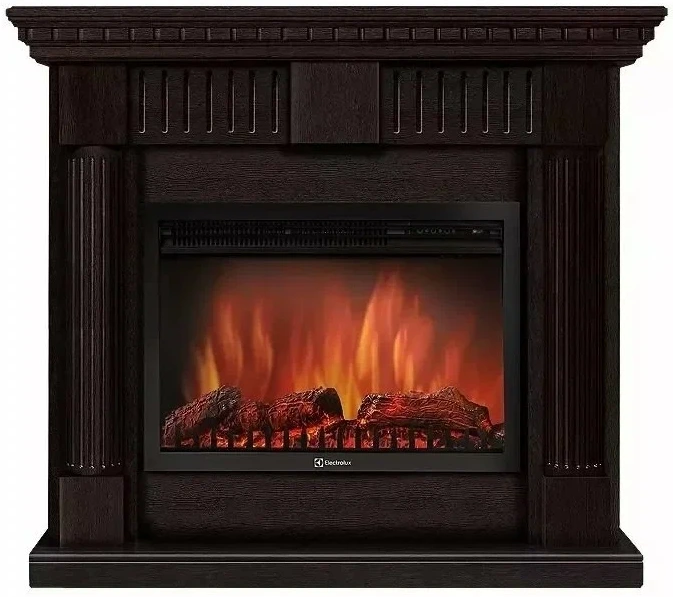 Электрокамин Electrolux EFP/P-2520LS с порталом Firelight Colonnа 25 венге