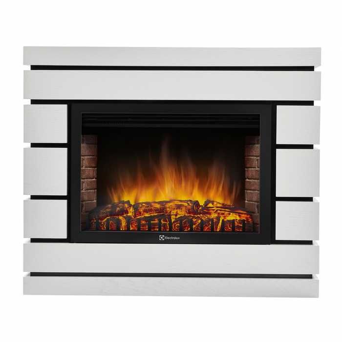 Электрокамин Electrolux EFP/P-2520LS с порталом Firelight Moderno 25 белый дуб