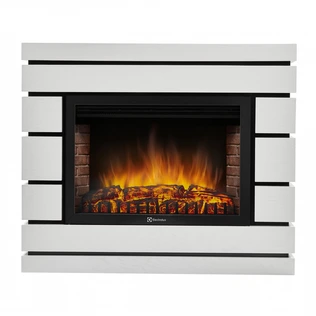 Электрокамин Electrolux EFP/P-2520LS с порталом Firelight Moderno 25 белый дуб