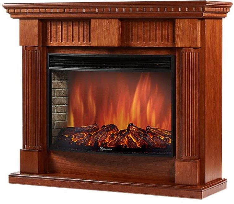 Электрокамин Electrolux EFP/P-2520LS с порталом Firelight Colonnа 25 дуб фото#3