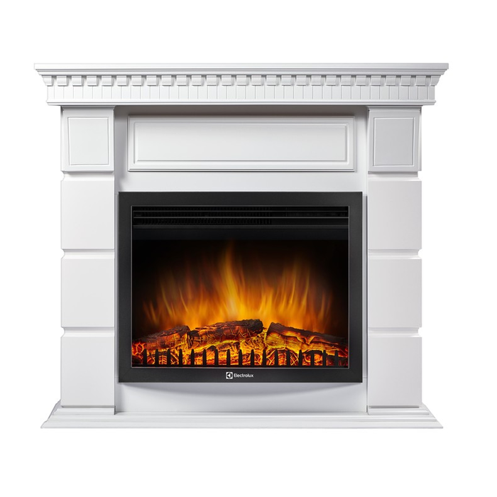 Электрокамин Electrolux EFP/P-3020LS с порталом Firelight Elegante 30 белый