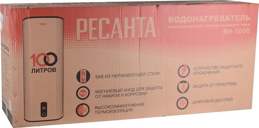 Электрический накопительный водонагреватель Ресанта ВН-100В фото#7