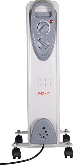 Масляный радиатор Ресанта ОМ- 9Н (2 кВт) фото#4