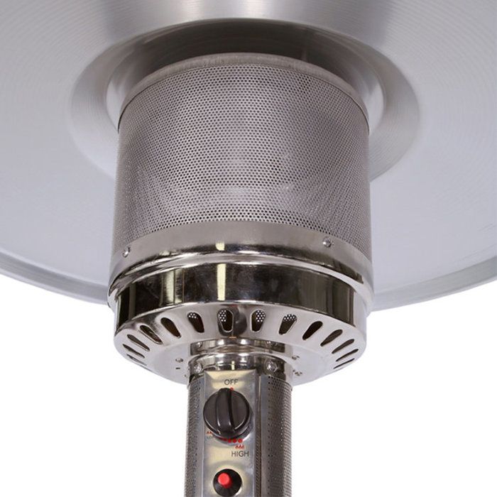 Газовый уличный обогреватель WWT 13B Stainless steel фото#4