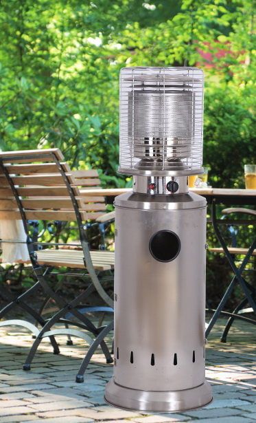 Газовый уличный обогреватель WWT 13H Stainless steel фото#7