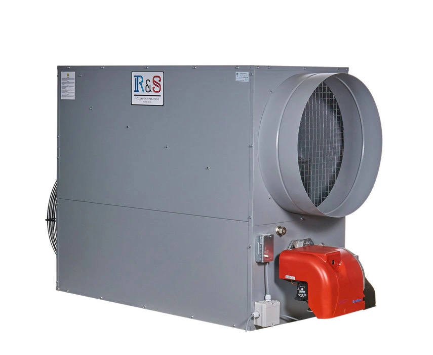 Теплогенератор на отработанном масле R-and-S 120 О (230 V -1- 50/60 Hz)