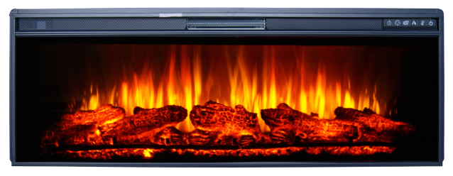 Линейный электрокамин InterFlame Елизавета с очагом FreeSpace 50 LED FX QZ фото#2