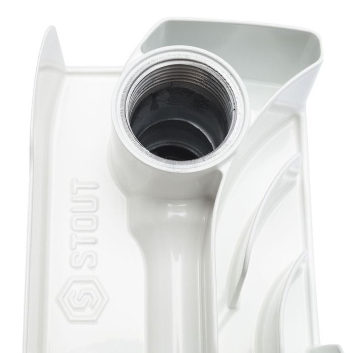 Биметаллический радиатор STOUT SPACE 500 9 секций (SRB-0310-050009) фото#4