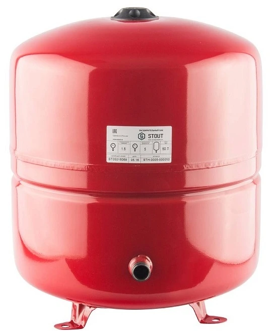Расширительный бак STOUT 50л/5бар (STH-0005-000050)