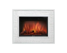 Электрокамин Electrolux EFP/P-3020LS с порталом Firelight Loft 30 камень белый, белая эмаль