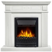 Электрокамин Electrolux EFP/P-1020LS с порталом Firelight Bianco Classic белый