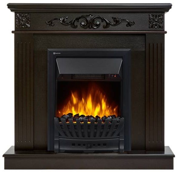 Электрокамин Electrolux EFP/P-1020LS с порталом Firelight Noce Classic венге
