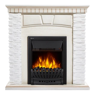 Электрокамин Electrolux EFP/P-1020LS с порталом Firelight Porto Classic белый/белёный дуб