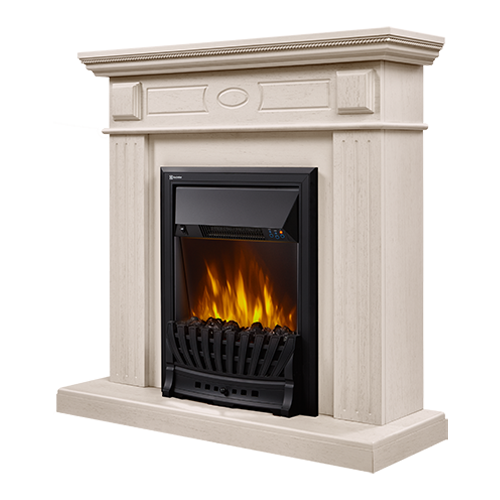 Электрокамин Electrolux EFP/P-1020LS с порталом Firelight Bianco Classic беленый дуб фото#2