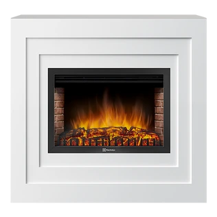 Электрокамин Electrolux EFP/P-2520LS с порталом Firelight Cubo 25 белый