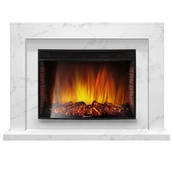Электрокамин Electrolux EFP/P-2720RLS с порталом Firelight Simple 25 белый мрамор
