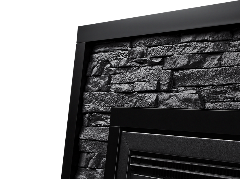 Электрокамин Electrolux EFP/P-3320RLS с порталом Firelight Loft 30 черный, черная эмаль фото#3