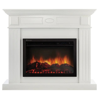 Электрокамин Electrolux EFP/P-2520LS с порталом Firelight Bianco 25 белый
