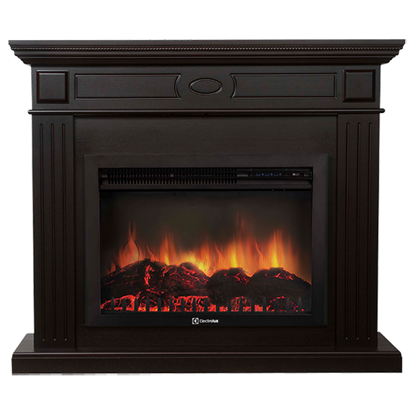 Электрокамин Electrolux EFP/P-2720RLS с порталом Firelight Bianco 25 венге