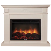 Электрокамин Electrolux EFP/P-2520LS с порталом Firelight Bianco 25 беленый дуб