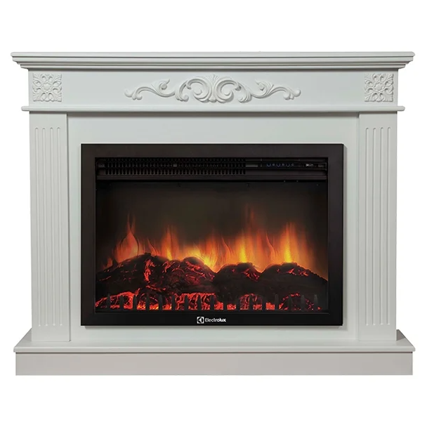 Электрокамин Electrolux EFP/P-2520LS с порталом Firelight Noce 25 белый