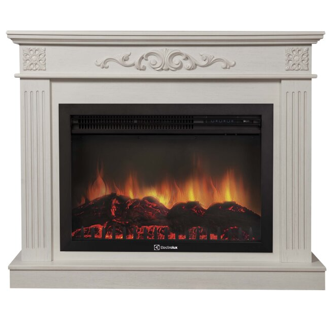 Электрокамин Electrolux EFP/P-2520LS с порталом Firelight Noce 25 беленый дуб