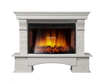 Электрокамин Electrolux EFP/P-3320RLS с порталом Firelight Forte 30S белый, беленый дуб