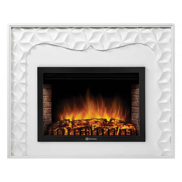 Электрокамин Electrolux EFP/P-3020LS с порталом Firelight Vivo 30 белый