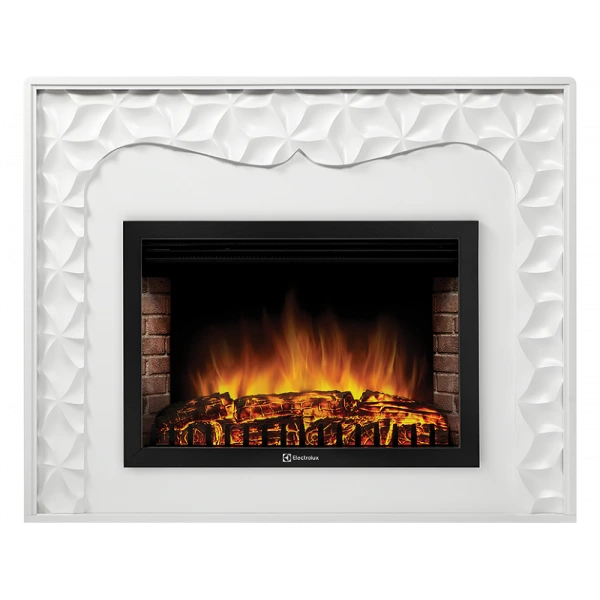 Электрокамин Electrolux EFP/P-3020LS с порталом Firelight Vivo 30 белый