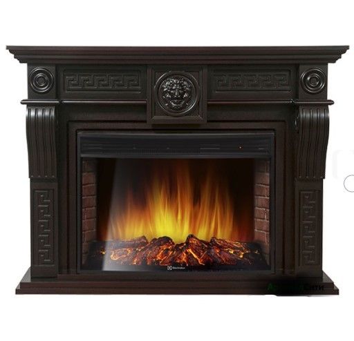 Электрокамин Electrolux EFP/P-3320RLS с порталом Firelight Vittoriano 30 венге
