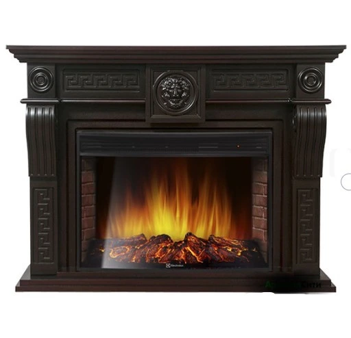 Электрокамин Electrolux EFP/P-3320RLS с порталом Firelight Vittoriano 30 венге