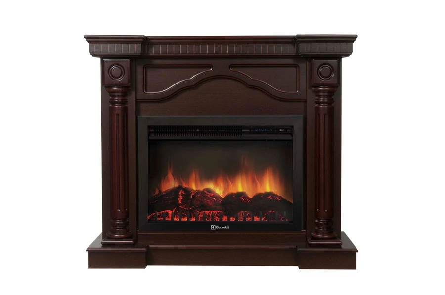 Электрокамин Electrolux EFP/P-3020LS с порталом Firelight Rome 30 темный дуб