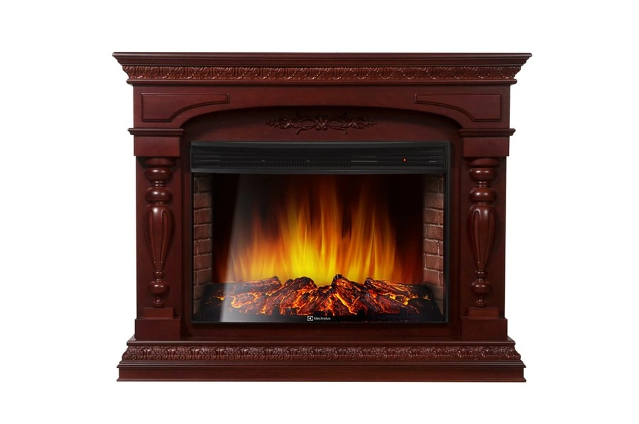 Электрокамин Electrolux EFP/P-3320RLS с порталом Firelight Perfetto R 30 красное дерево