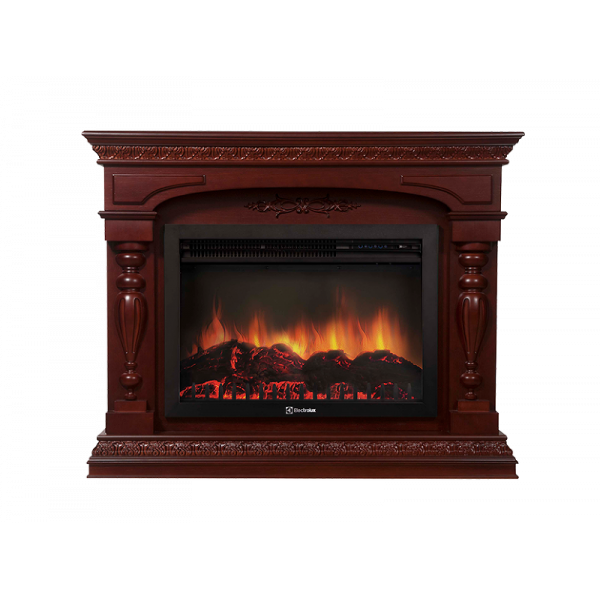 Электрокамин Electrolux EFP/P-3020LS с порталом Firelight Perfetto R 30 красное дерево