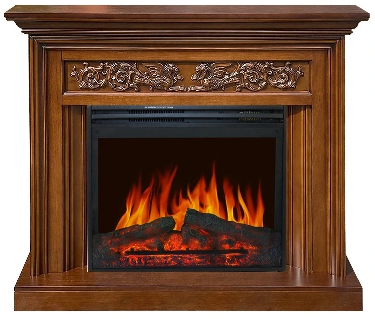Электрокамин Royal Flame Nottingham (орех) с очагом Jupiter FX New