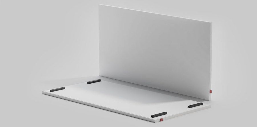 Инфракрасный обогреватель QSun W Настенный 600W 570x115 фото#2