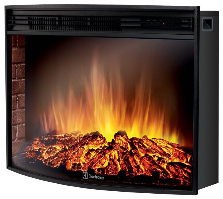 Электрокамин Electrolux EFP/P-2720RLS с порталом Firelight Forte 25S камень белый, темный дуб фото#2