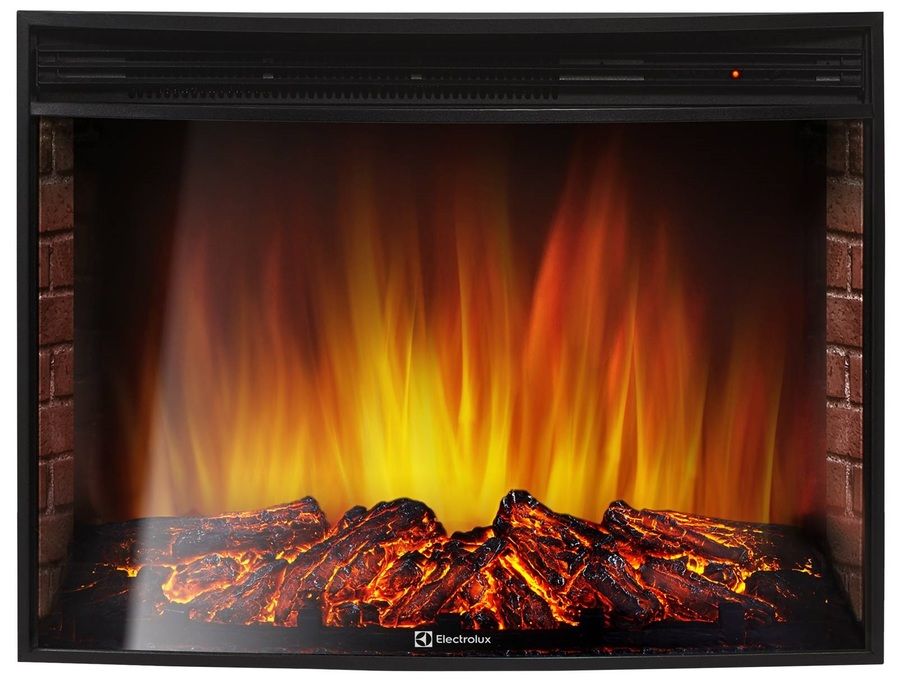 Электрокамин Electrolux EFP/P-2720RLS с порталом Firelight Forte 25S камень белый, темный дуб фото#4