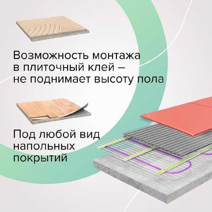 Нагревательный мат Caleo EASYMAT 180-0,5-3,0 фото#4