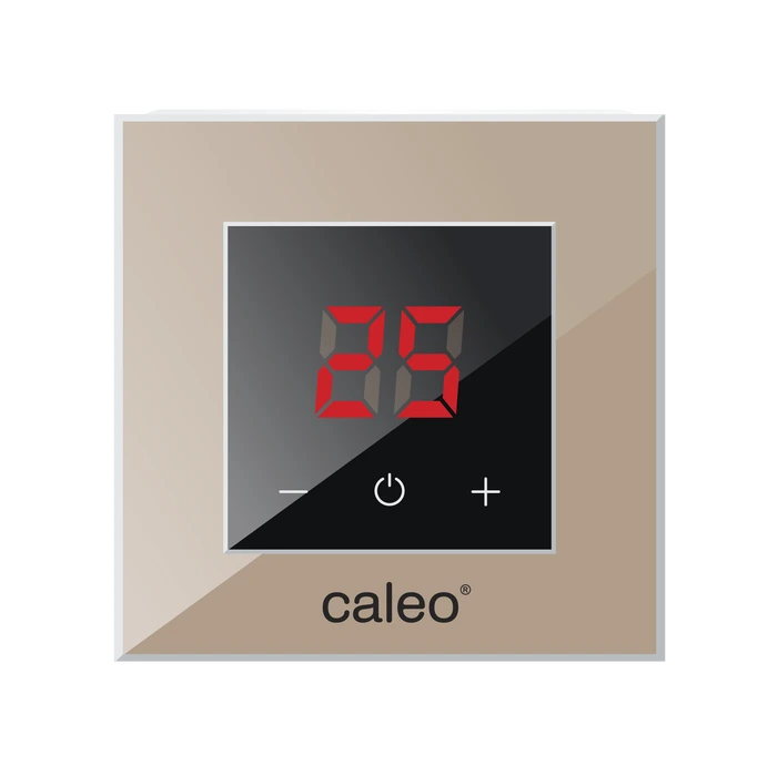 Терморегулятор для теплого пола Caleo Nova (кофейный)