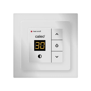 Терморегулятор для теплого пола Caleo 720 SILVER с адаптерами