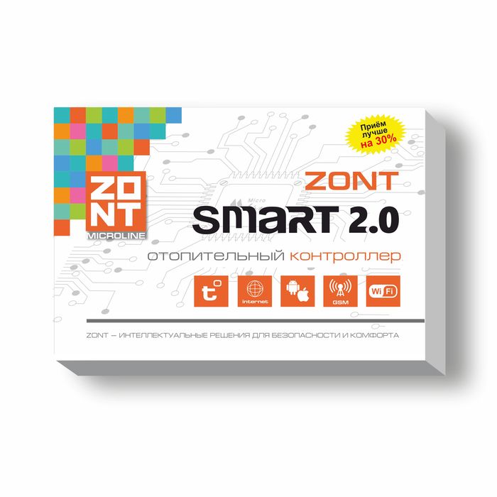 Контроллер ZONT GSM / Wi-Fi SMART 2.0 (ML00004479) фото#3