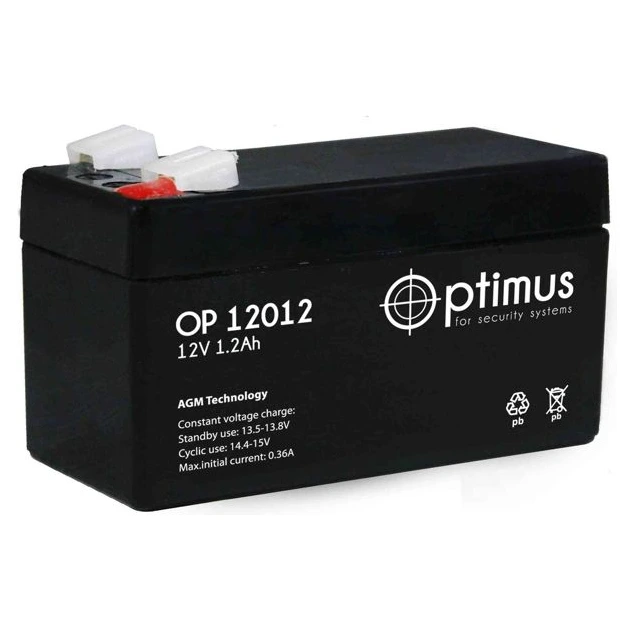 Аккумулятор ZONT Optimus OP12012