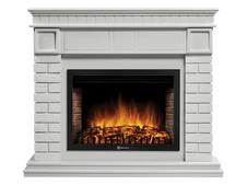 Электрокамин Electrolux EFP/P-3020LS с порталом Firelight Bricks 30 кирпич белый/белая эмаль