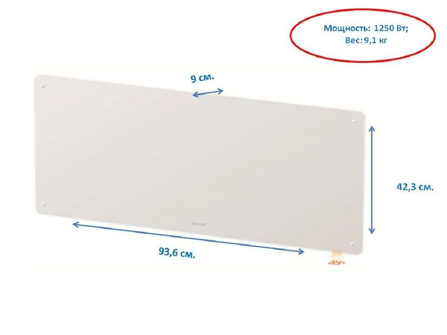 Конвектор электрический Beha PGV 12 Wifi фото#6