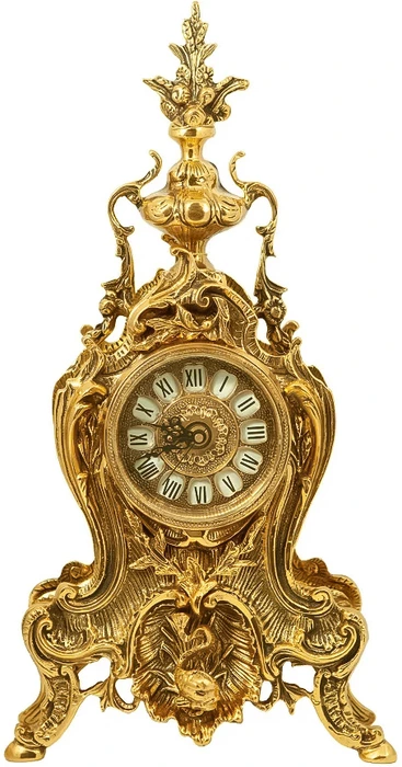 Часы без проекции Virtus TABLE CLOCK GOLFINO BRONZE